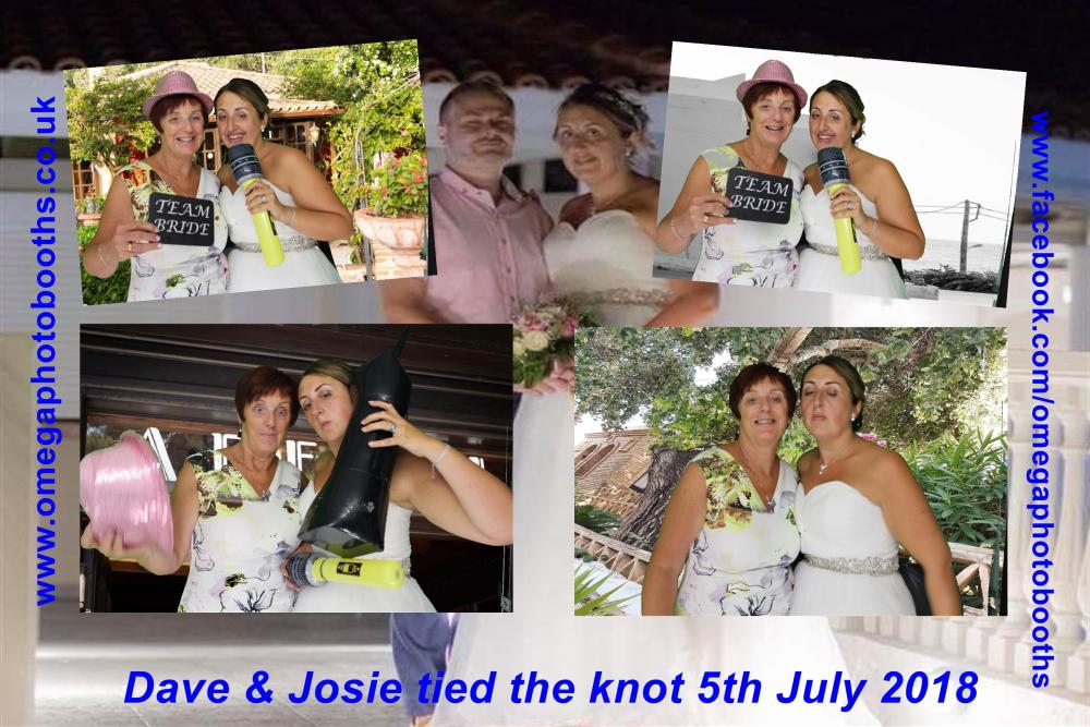 Josie & Dave's wedding  | View more photos from the event at gallery.omegaphotobooths.co.uk/u/Omega-Photobooths/Josie-Daves-wedding